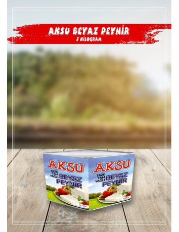 3 KG  BEYAZ PEYNİR - AKSU