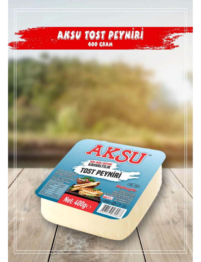 400 GR - ERİTME TOST PEYNİRİ  - AKSU