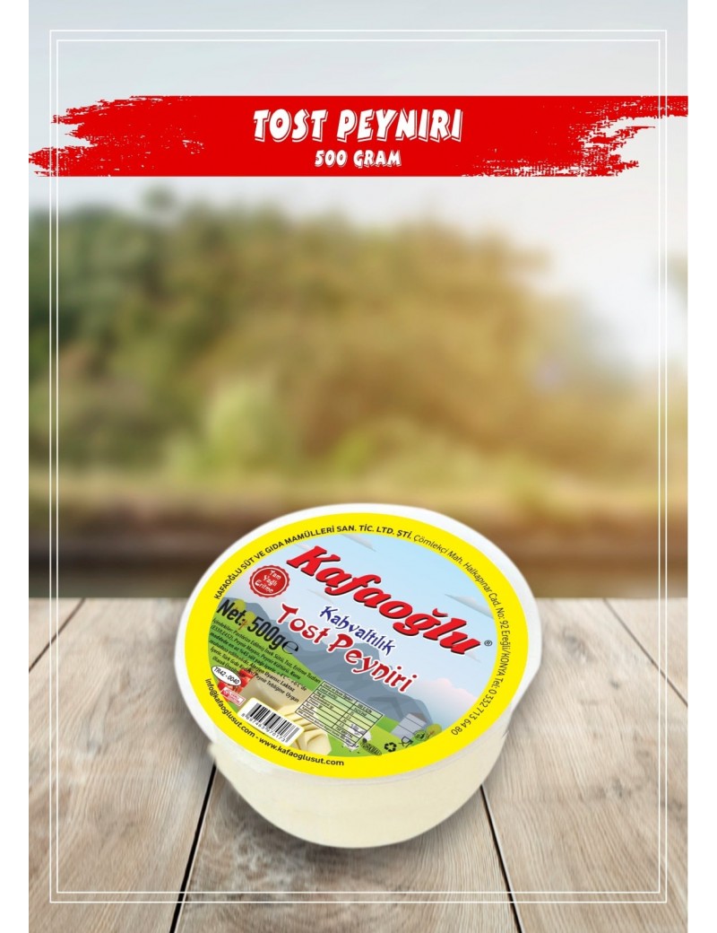 500 GR - ERİTME TOST PEYNİRİ  - KAFAOĞLU