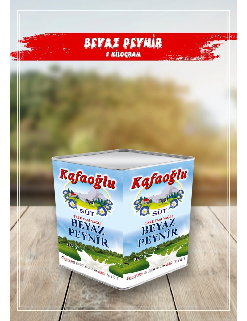 5 KG  BEYAZ PEYNİR - KAFAOĞLU