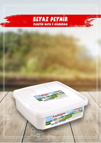 5 KG  BEYAZ PEYNİR - PLASTİK  KAFAOĞLU