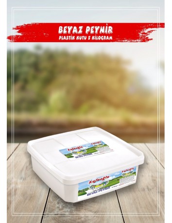 5 KG  BEYAZ PEYNİR - PLASTİK  KAFAOĞLU