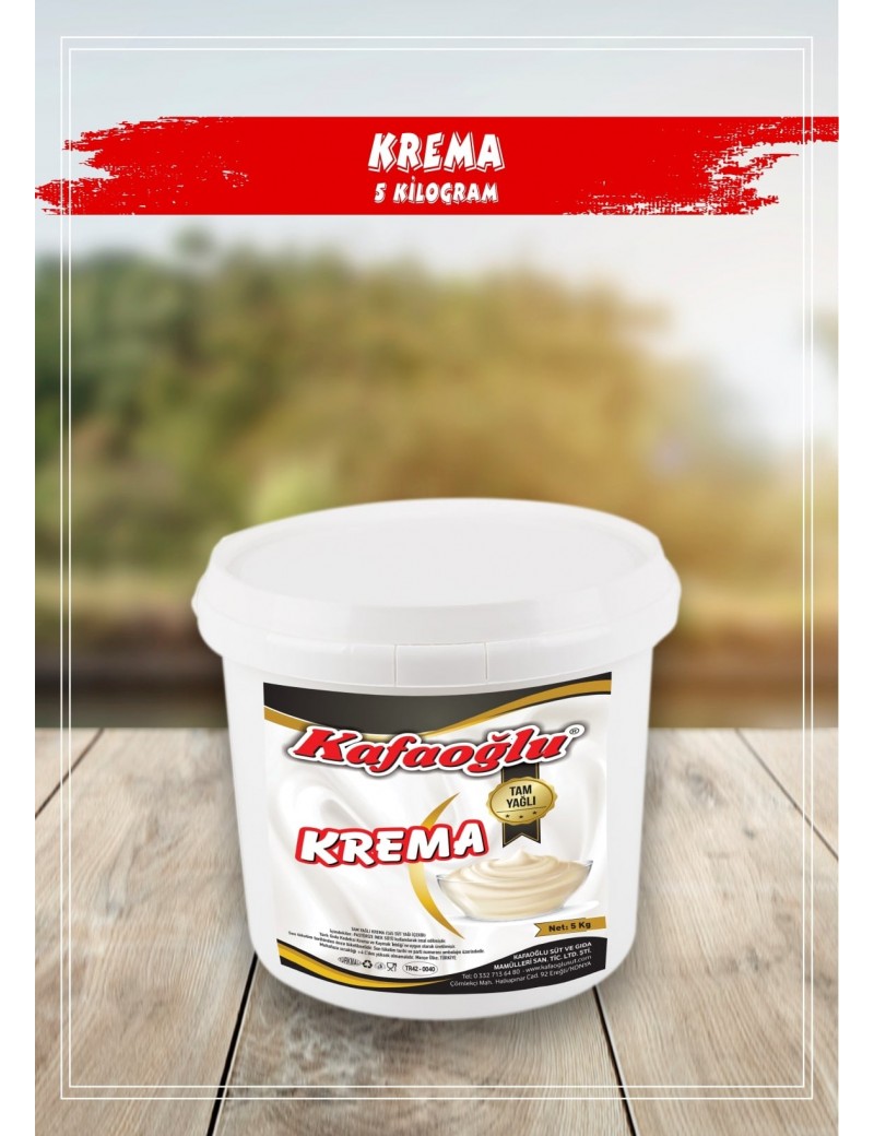 5 KG PASTORİZE KREMA