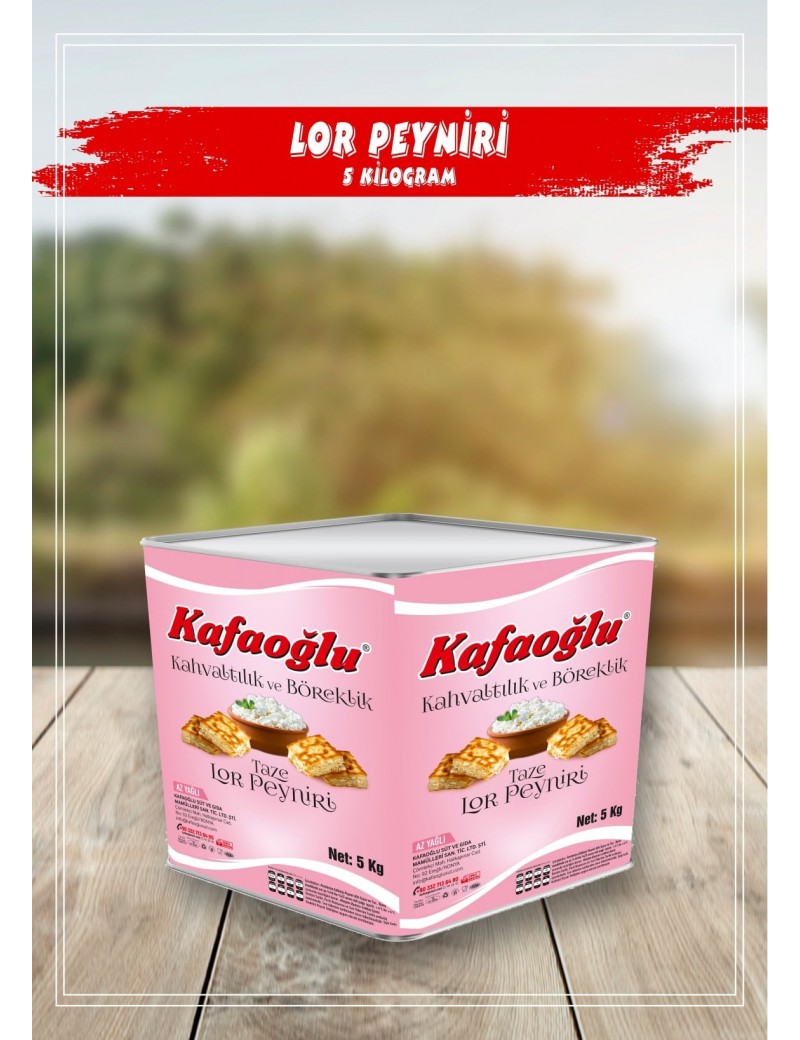 5 KG TAZE LOR PEYNİRİ