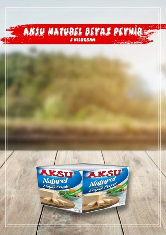 2 KG  NATUREL BEYAZ PEYNİR - AKSU