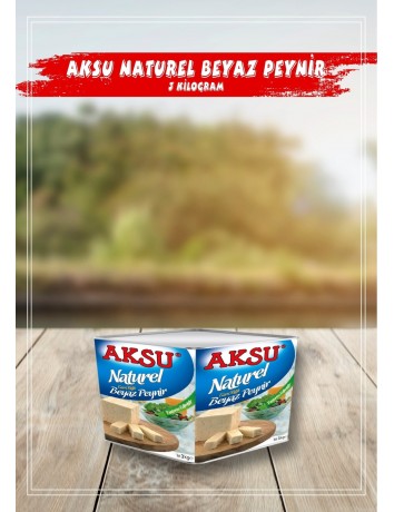 3 KG  NATUREL BEYAZ PEYNİR - AKSU